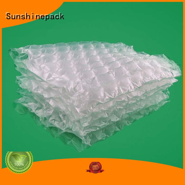 be inflatable Sunshinepack Brand air cushion film factory
