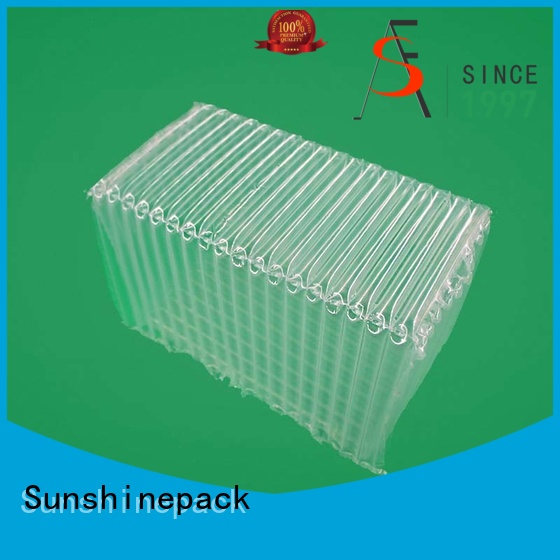 Sunshinepack material bubble sheet column for delivery