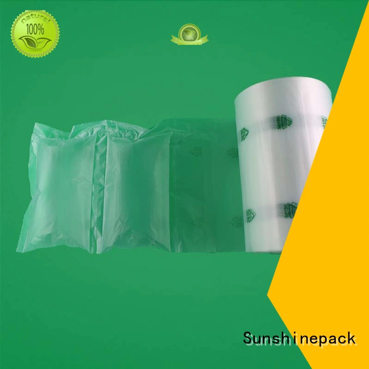 Air Pillow Packing Bag In Roll, Inflatable Air Cushion Bubble Film Packaging