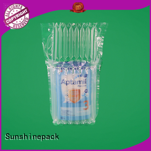 Inflatable Packing Bags Of Milk Power ,Special Shape Air Packaging Design, Environmental protection, Pollution-free,Recyclable Packing Materials