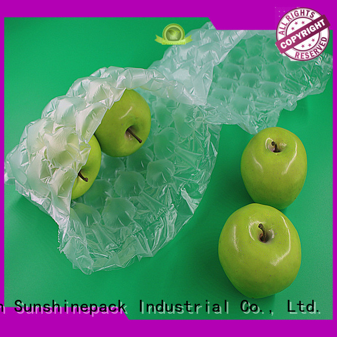 Sunshinepack pollution-free air pillow packaging bubble packaging for womens bag