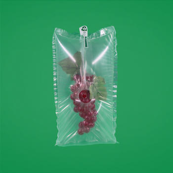 Bag-in-bag airbag package of grape, great packing solution for grape and other fruits,cushioning protective packaging material, shock-proof