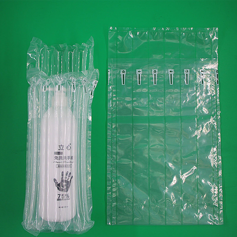 Best quality air column packaging for disinfectant and other protection  washing products