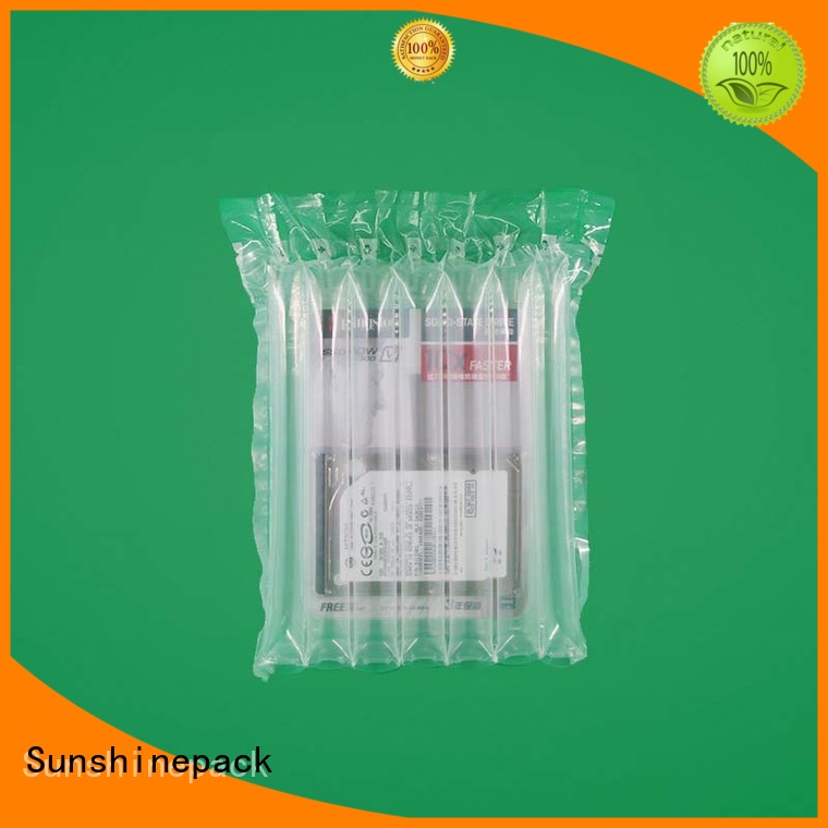 Sunshinepack hot air filled packaging top brand for packing