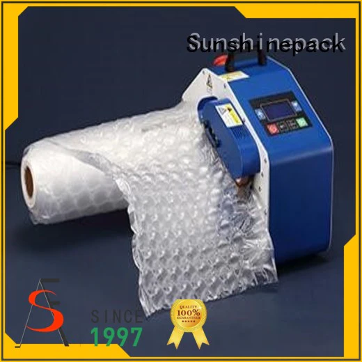 Sunshinepack best manufacturer inflating machine order now for transportation