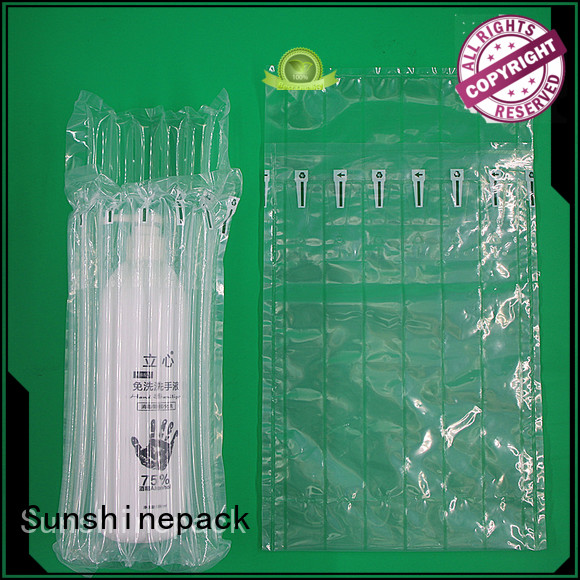 Sunshinepack free sample air filled bags packaging factory for package