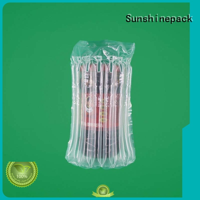 environmental air column bag toiletries packaging Sunshinepack company
