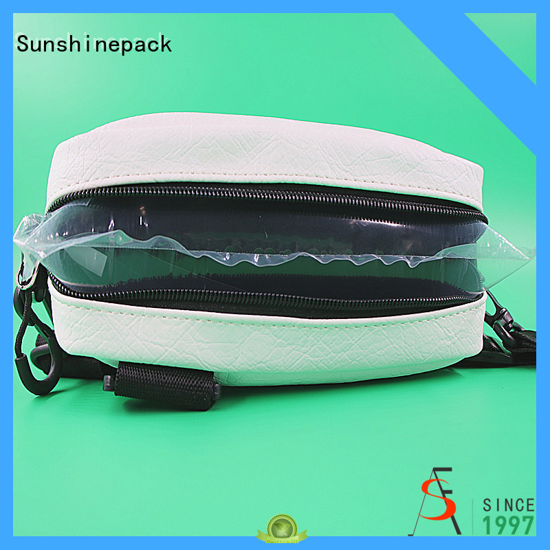 Sunshinepack logo pattern packing bubble wrap bags for transportation