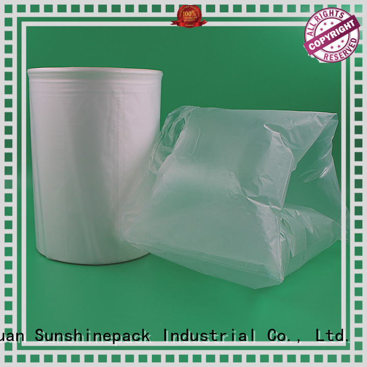 Custom air bubble packing material roll packaging manufacturers for logistics