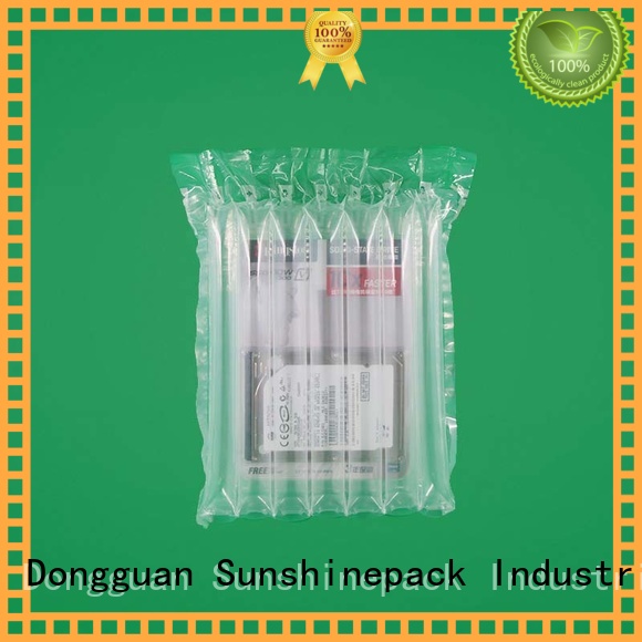 Sunshinepack free sample air filled plastic bags packaging manufacturers for transportation