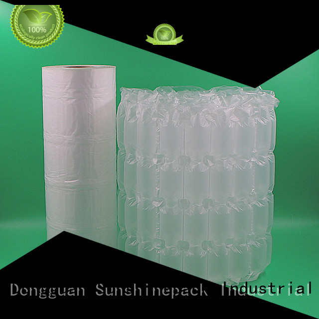 Sunshinepack printing plastic air bubble packaging Suppliers for transportation