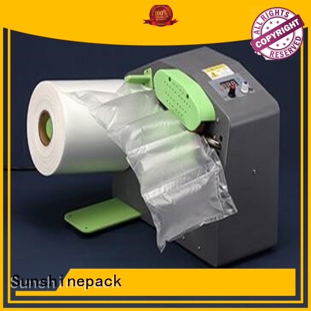 Sunshinepack latest inflate machine factory for airbag