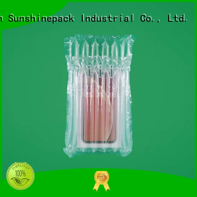 Sunshinepack free sample inflatable packaging air bags manufacturers for package