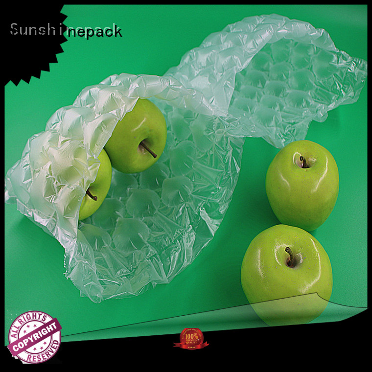 Sunshinepack cushioning bulk bubble wrap roll packaging for transportation