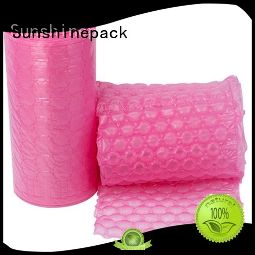 roll packaging air bubble film air pillow packing for logistics Sunshinepack